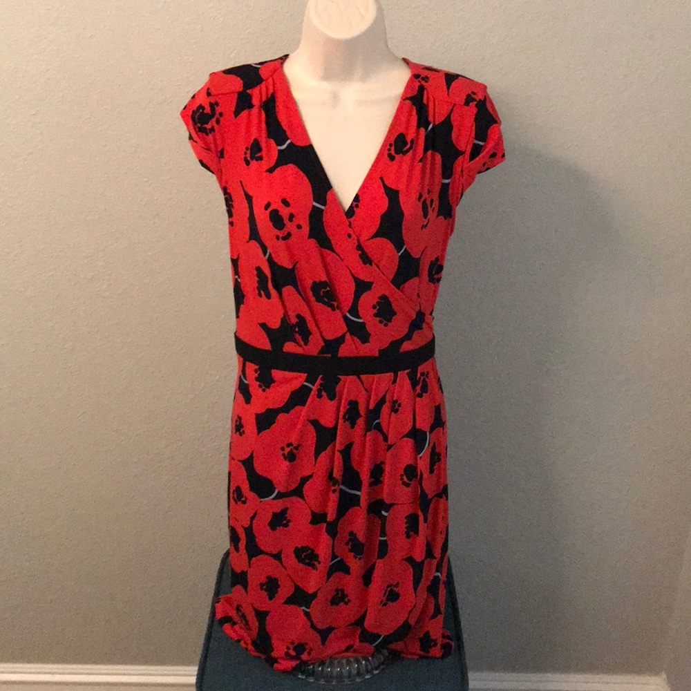 Poppy wrap dress